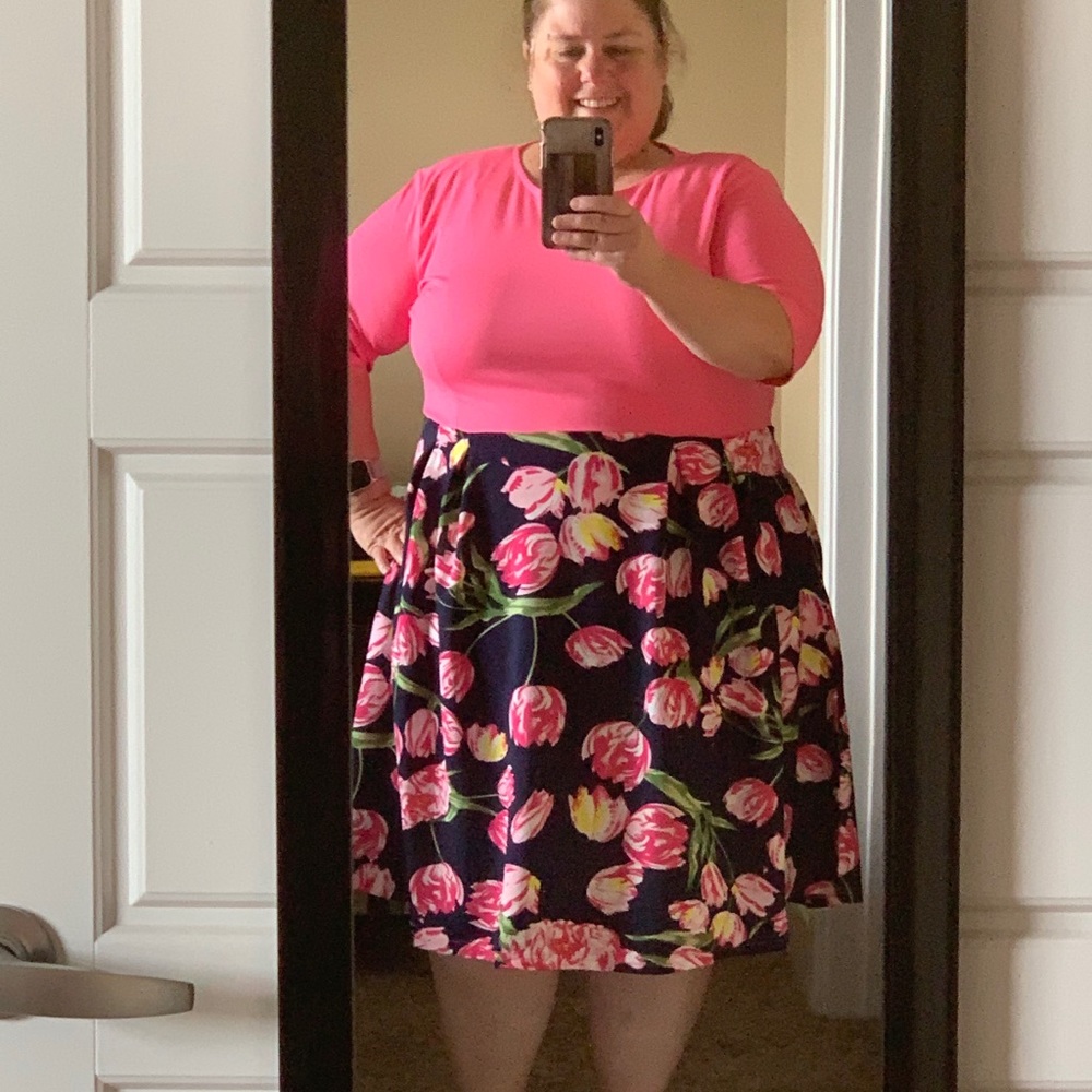Cute Plus Sized Dress, 3X